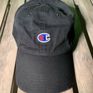 Black Champion Hat